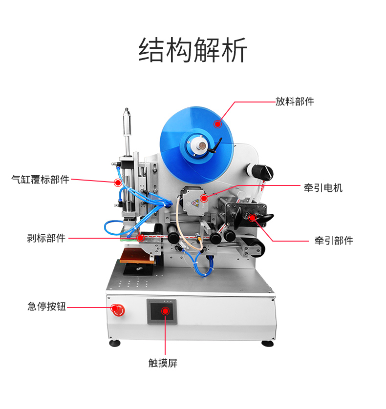 高精度平面貼標(biāo)機